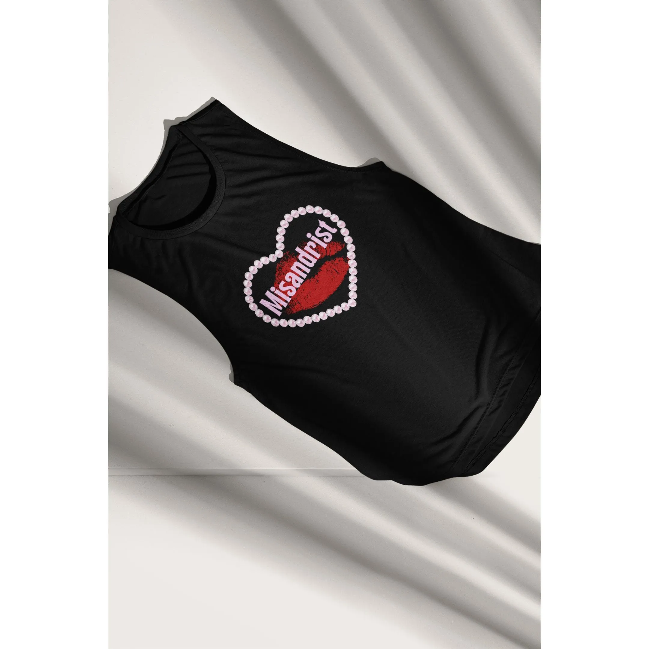 Misandrist 💋 Women's Flowy Scoop Muscle Tank