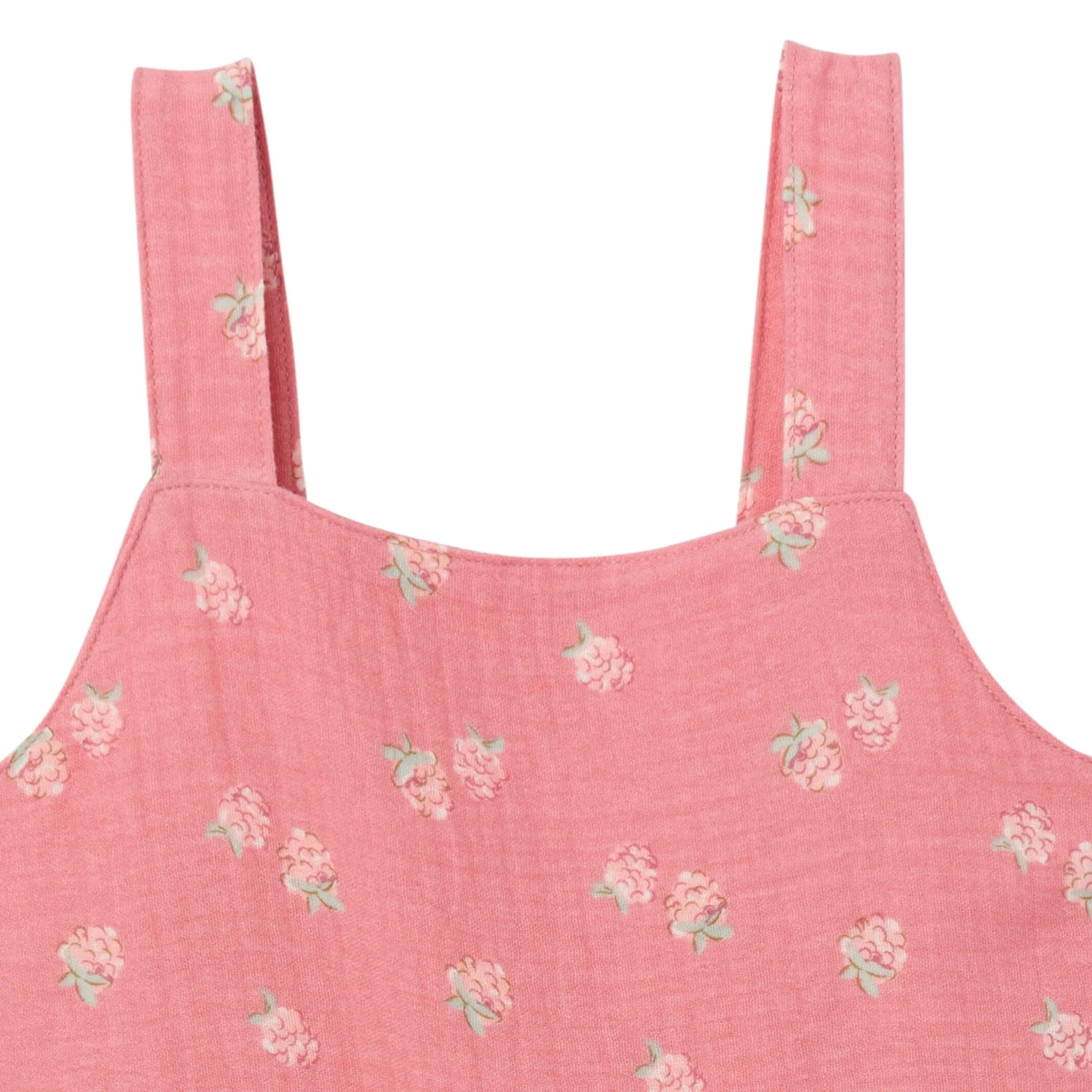 Mommy & Me Pink Raspberries Gauze Dresses Bundle