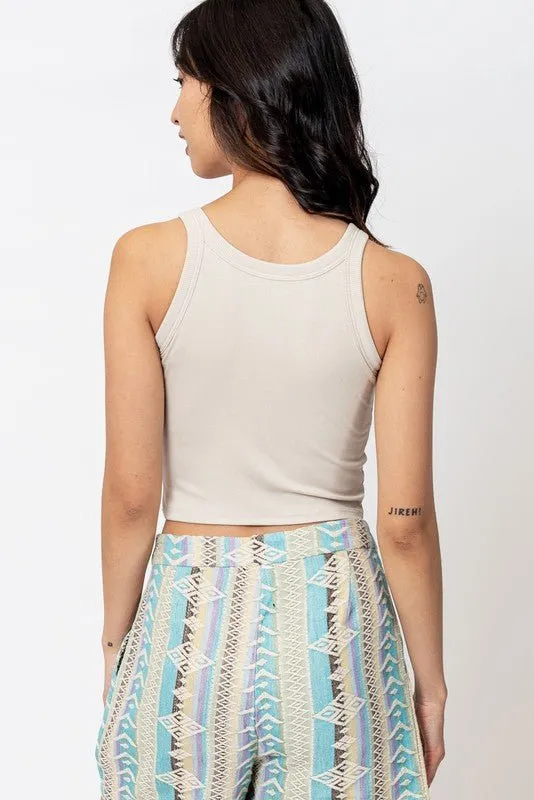 Multi Color Embroidered Cotton Shorts