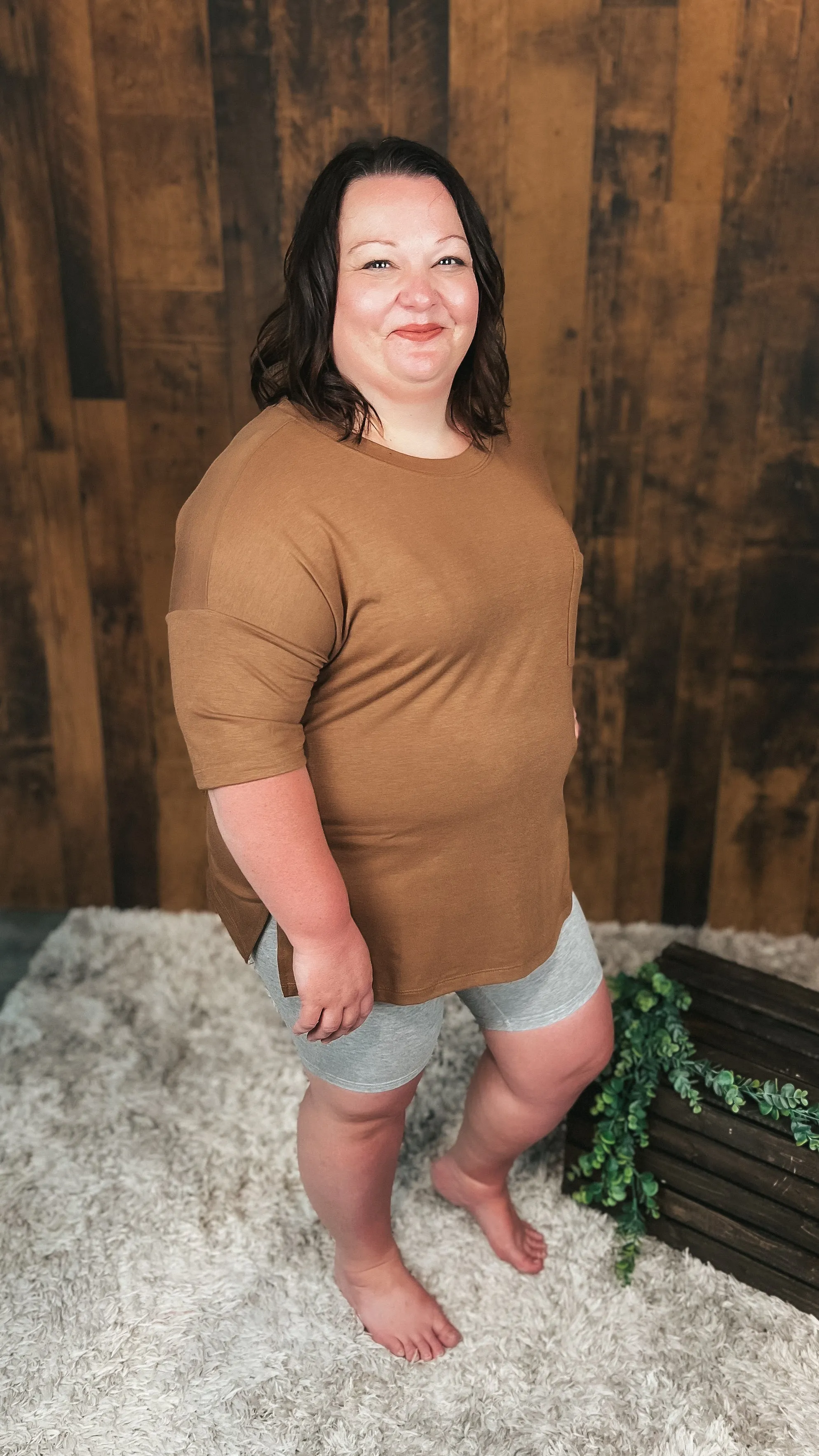 Nancy Biker Shorts: Grey *SALE*