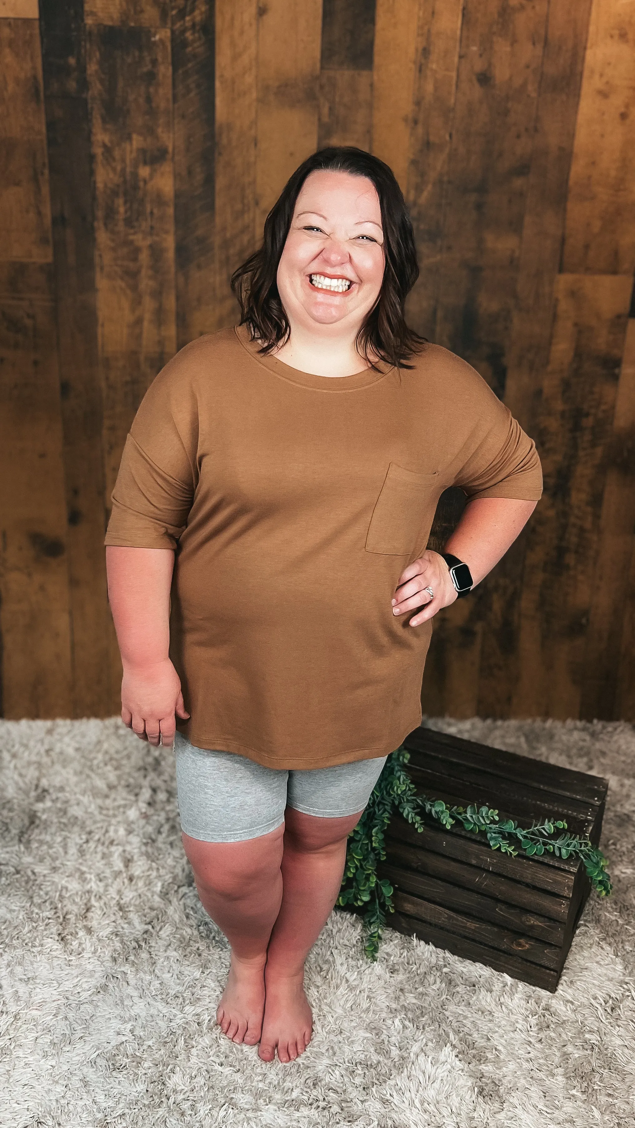 Nancy Biker Shorts: Grey *SALE*