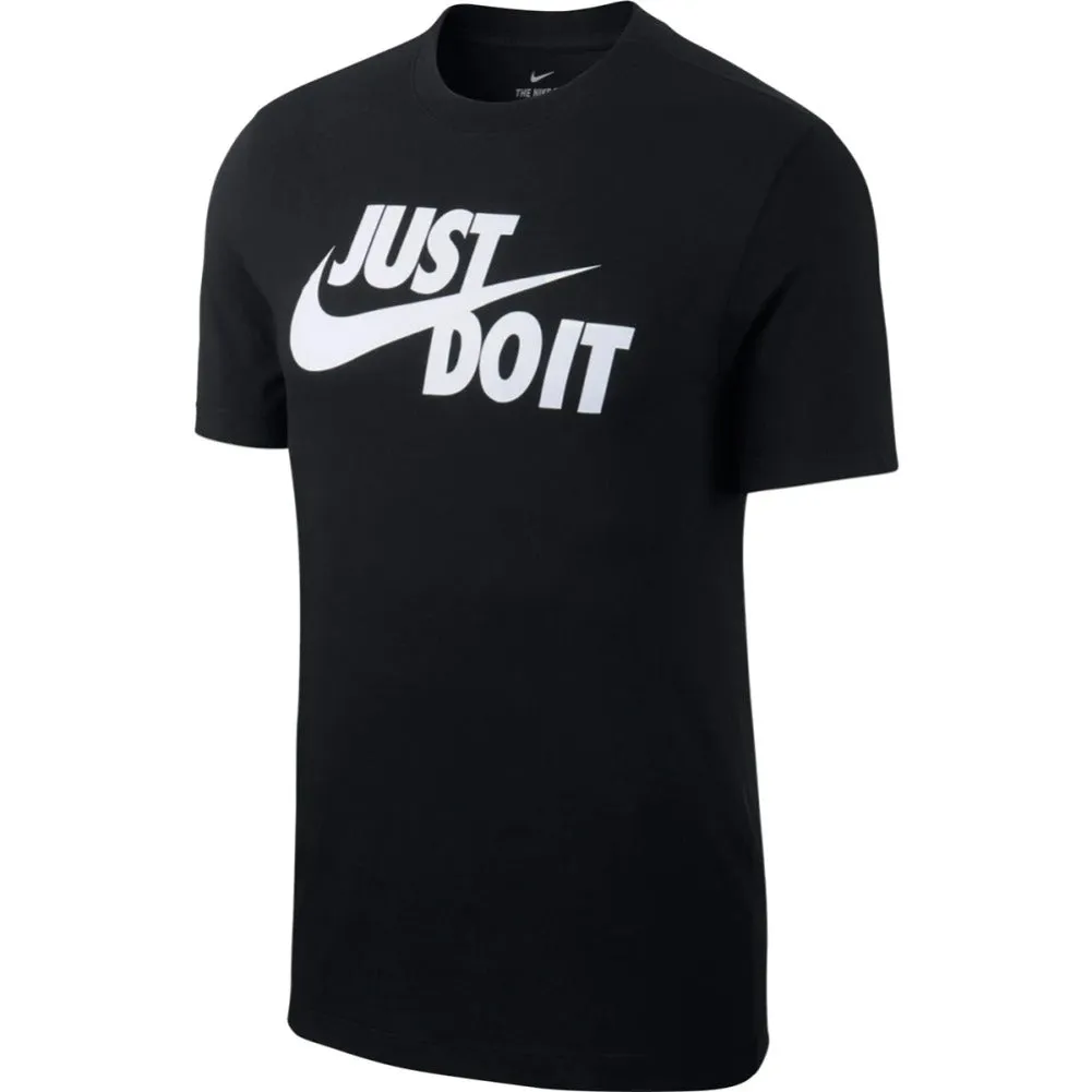 Nike Men's T-Shirt Sportswear "Just Do It" Short Sleeve Crew Neck Athletic Shirt