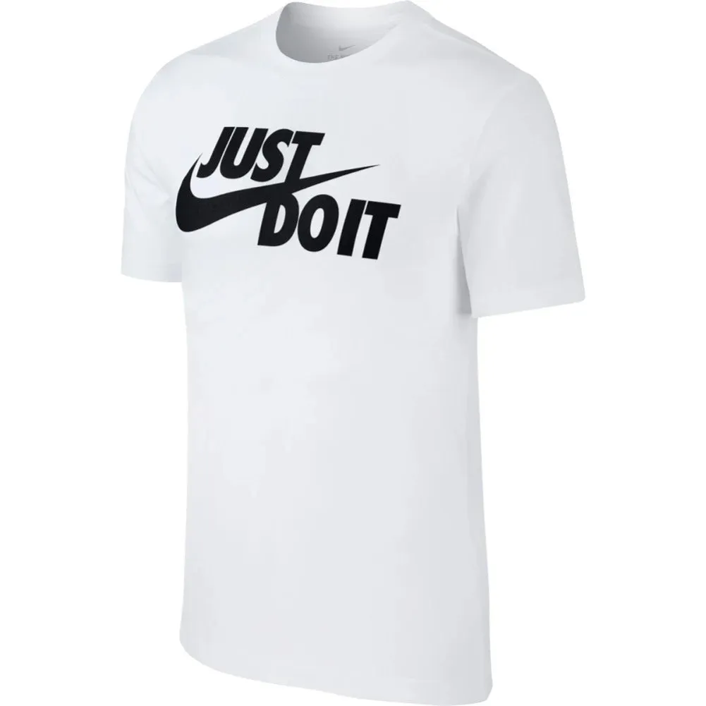 Nike Men's T-Shirt Sportswear "Just Do It" Short Sleeve Crew Neck Athletic Shirt