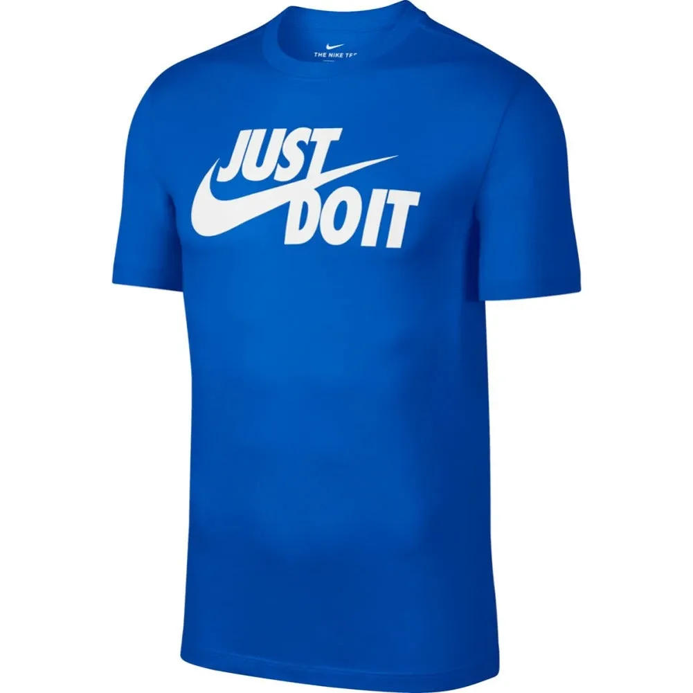 Nike Men's T-Shirt Sportswear "Just Do It" Short Sleeve Crew Neck Athletic Shirt