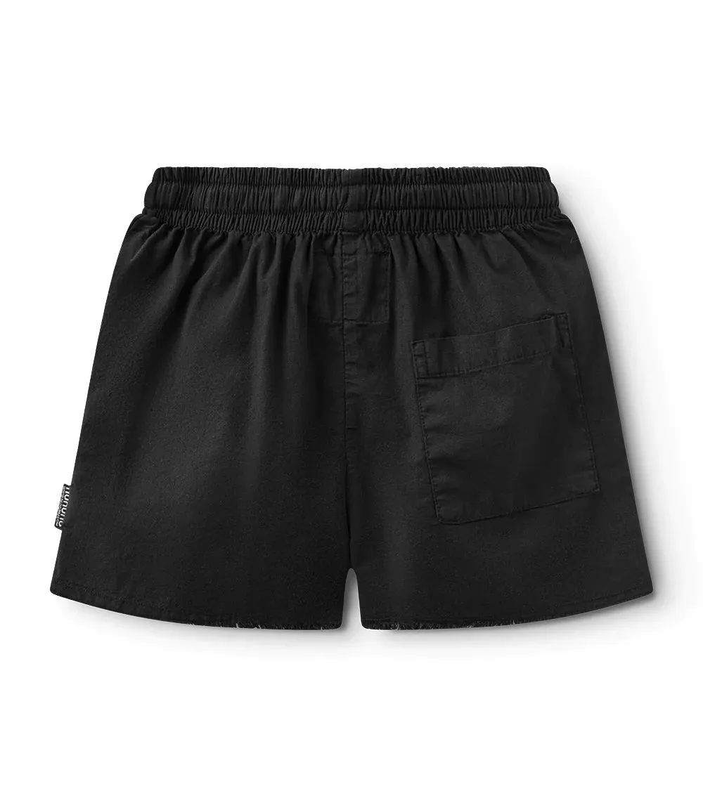 NUNUNU Feather Summer Short