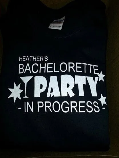 Party in Progress Tank or T-shirt