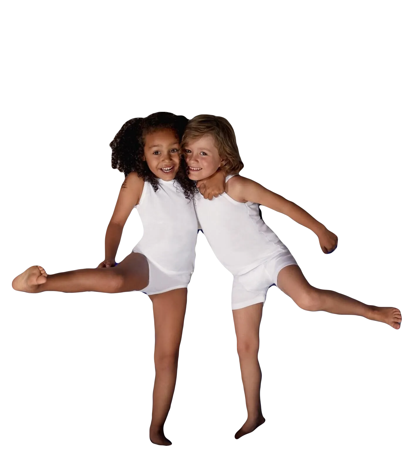 Petit Bateau Pack of 2 white tank tops