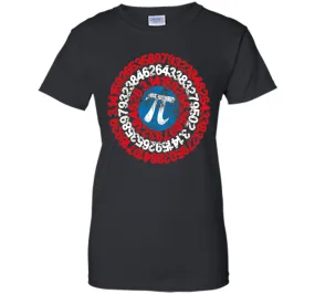 Pi Day 2017 Funny Pi Superhero Style T-Shirts for Math Geeks