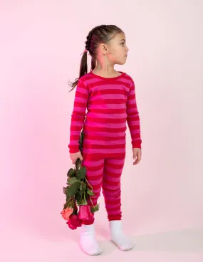 Pink Striped Pajamas