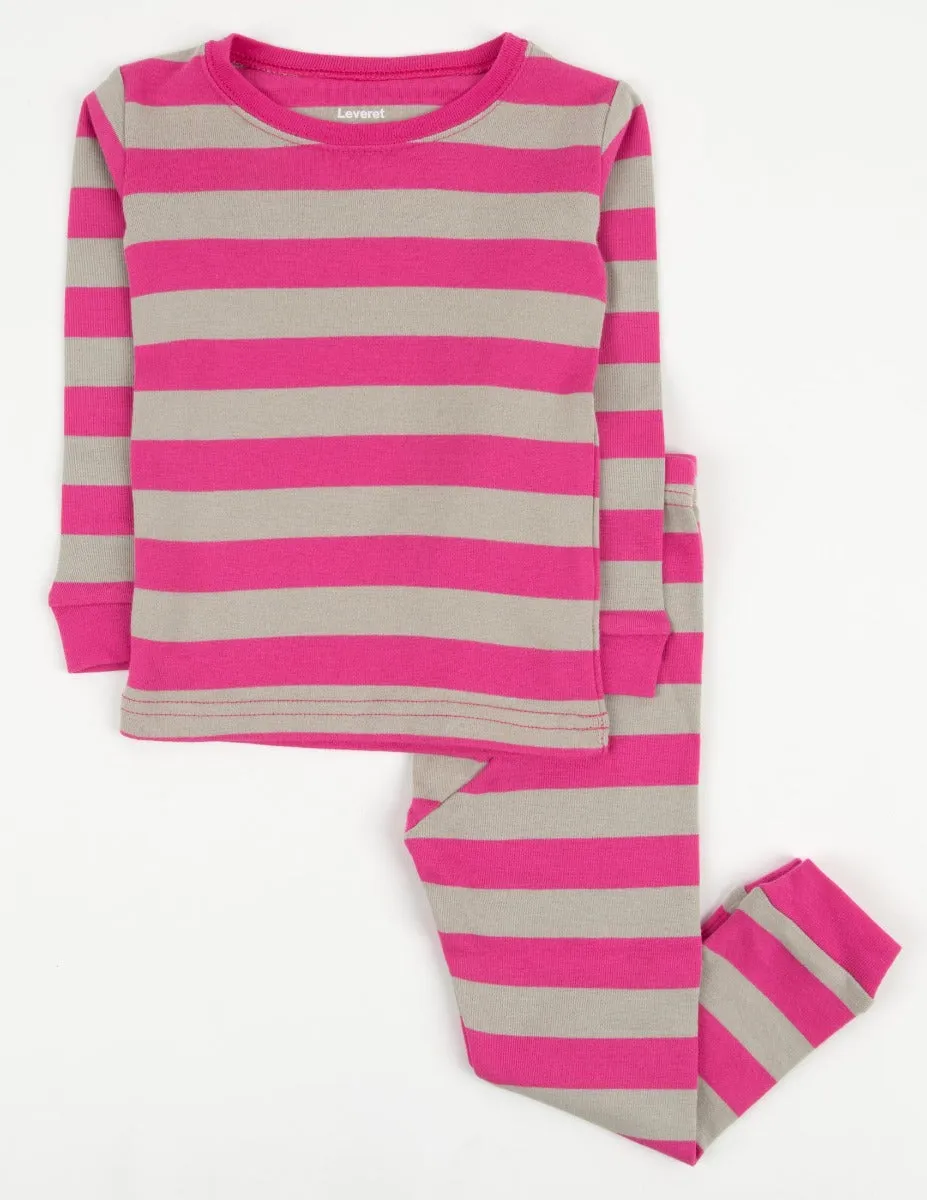 Pink Striped Pajamas