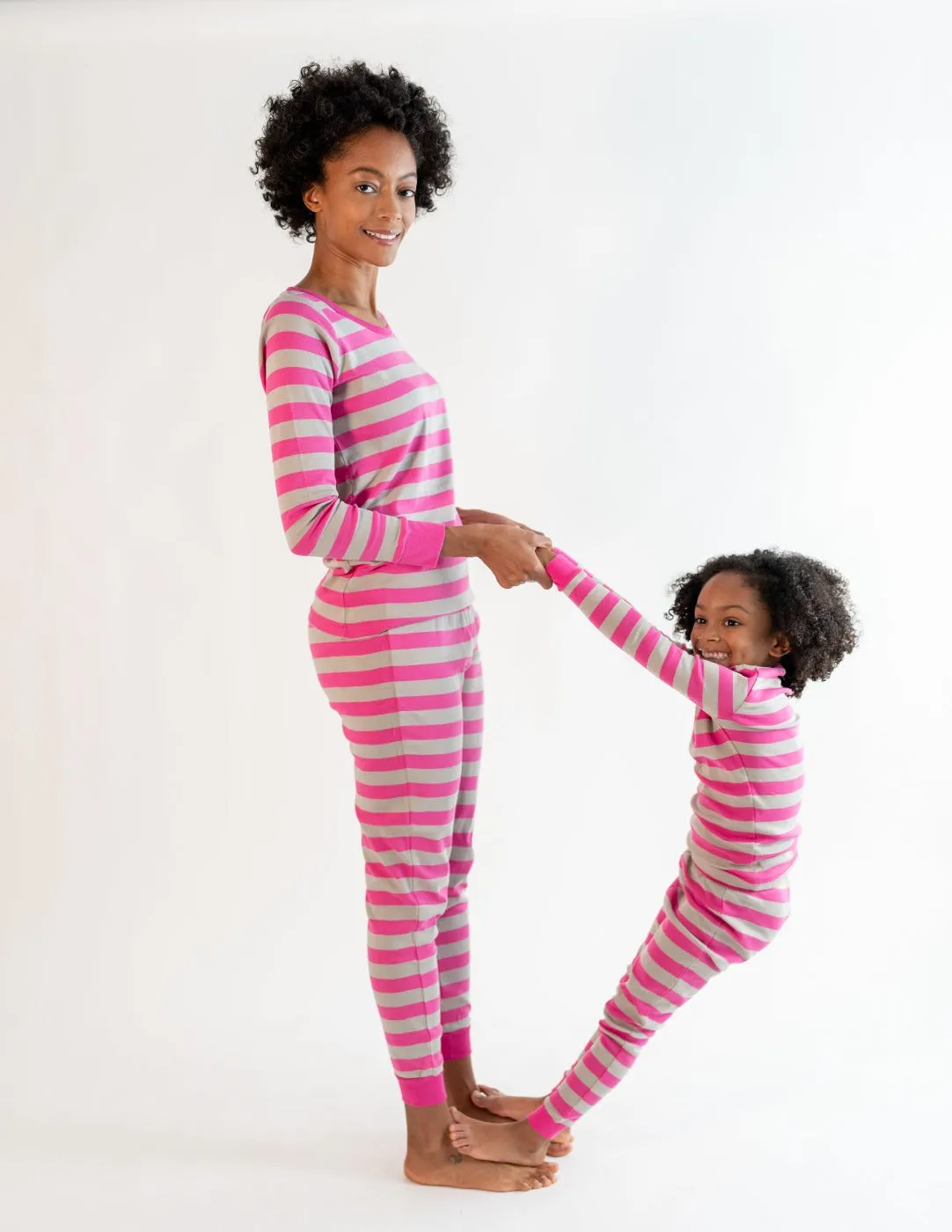Pink Striped Pajamas