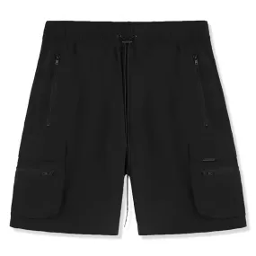 Represent 247 Black Shorts