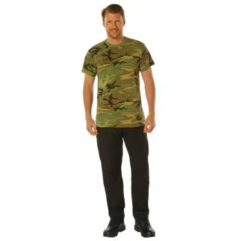 Rothco Vintage Camo T-Shirts / Woodland Camo