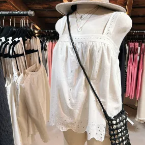 Scallop&Eyelet Tank