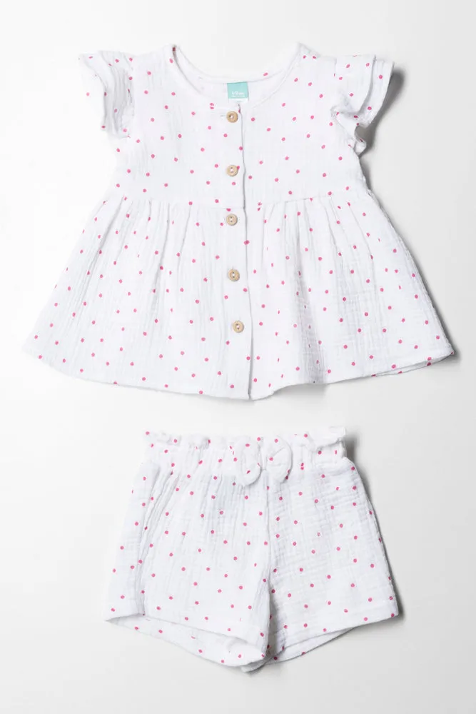 Shorts Set White