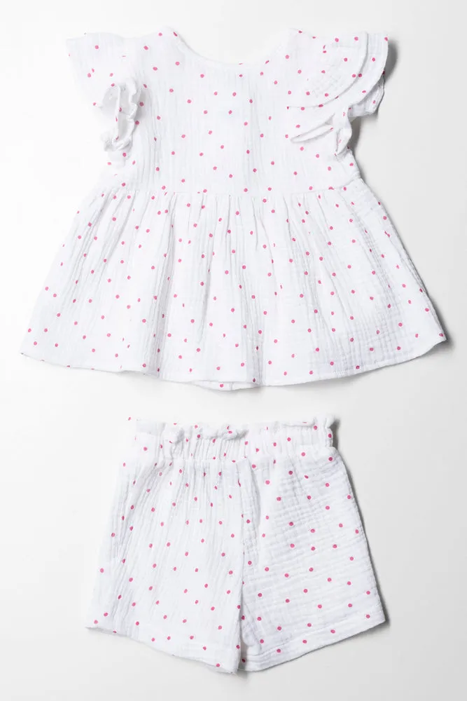 Shorts Set White