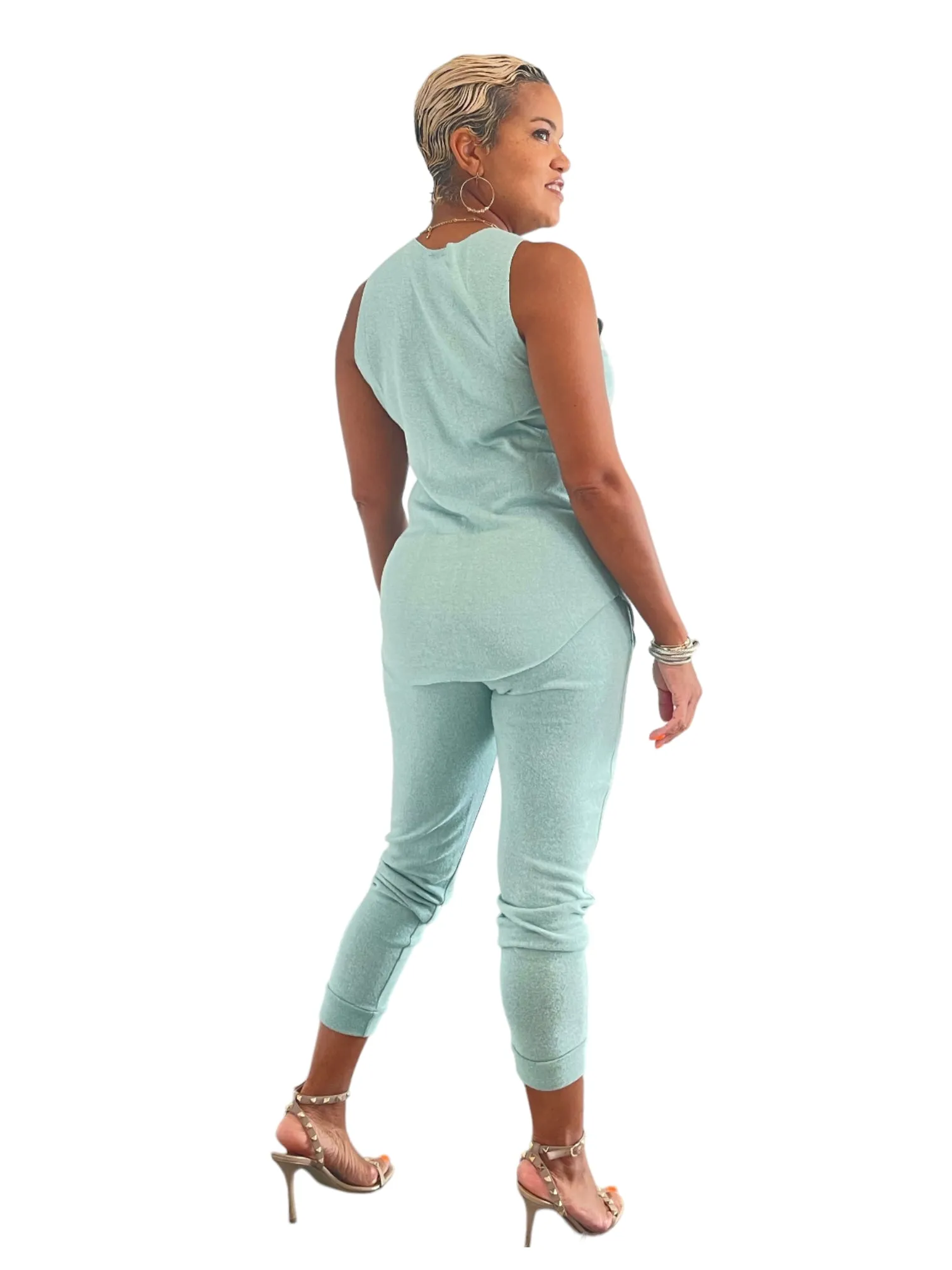 Simple Zen Tank- Desert Green