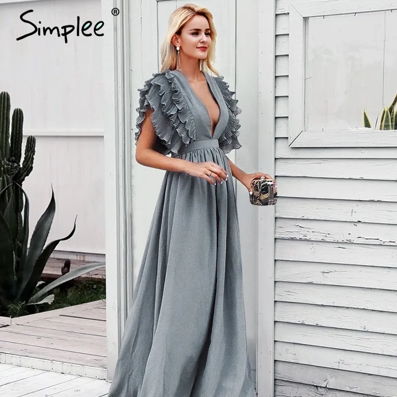 Simplee Elegant Long Dresses