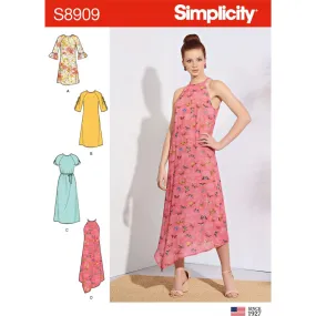 Simplicity Sewing Pattern S8909 Misses' Dresses