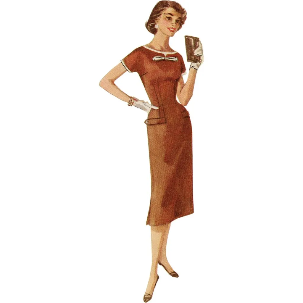 Simplicity Sewing Pattern S8980 Misses' Vintage Dresses and Lined Coats