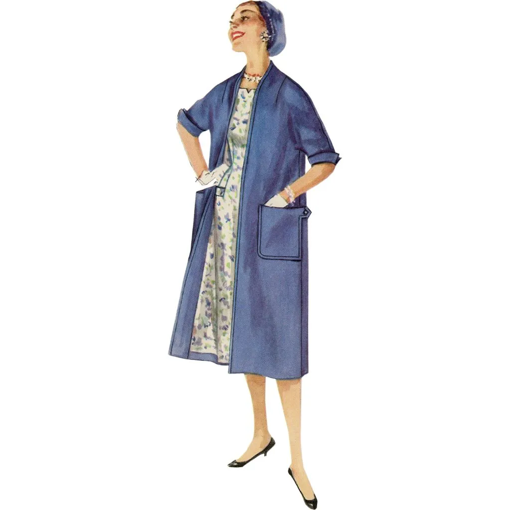 Simplicity Sewing Pattern S8980 Misses' Vintage Dresses and Lined Coats