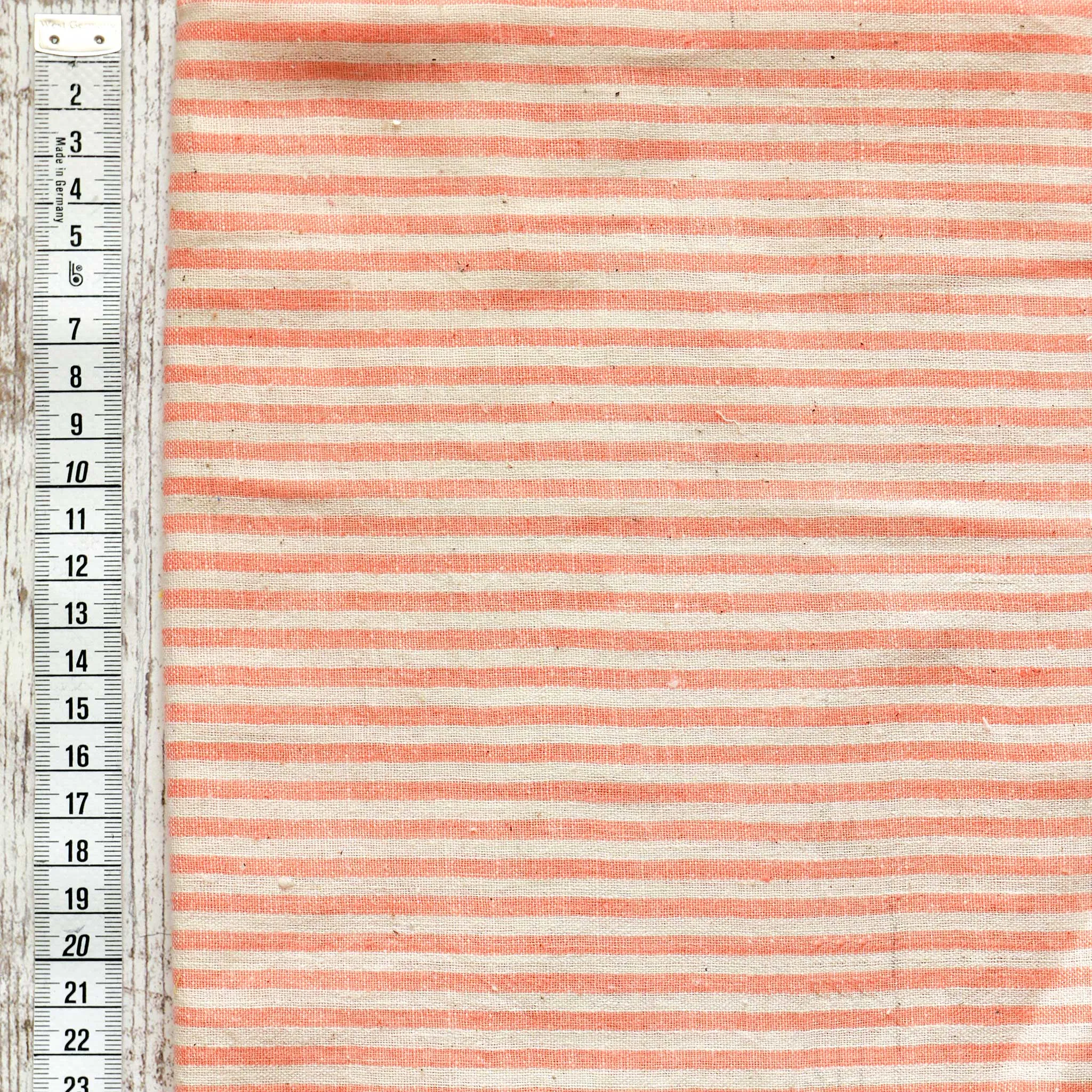 Stripe Handloom Coral