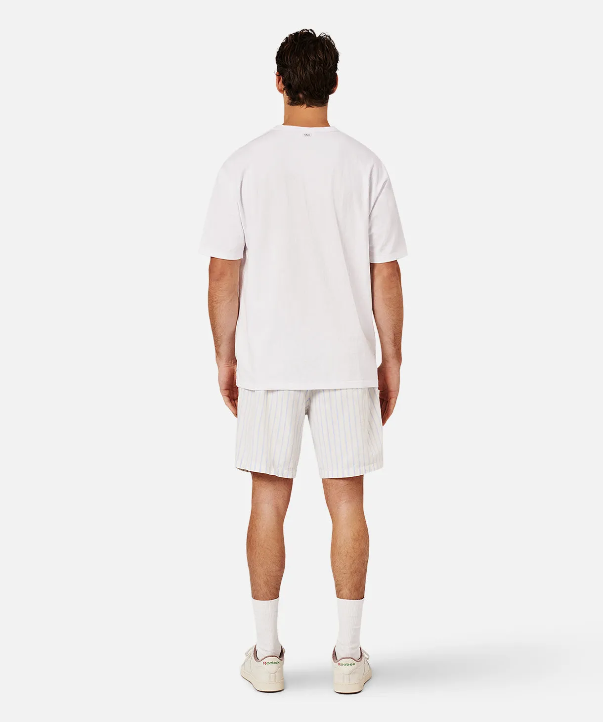 The Rhodes Short - Natural/ Blue