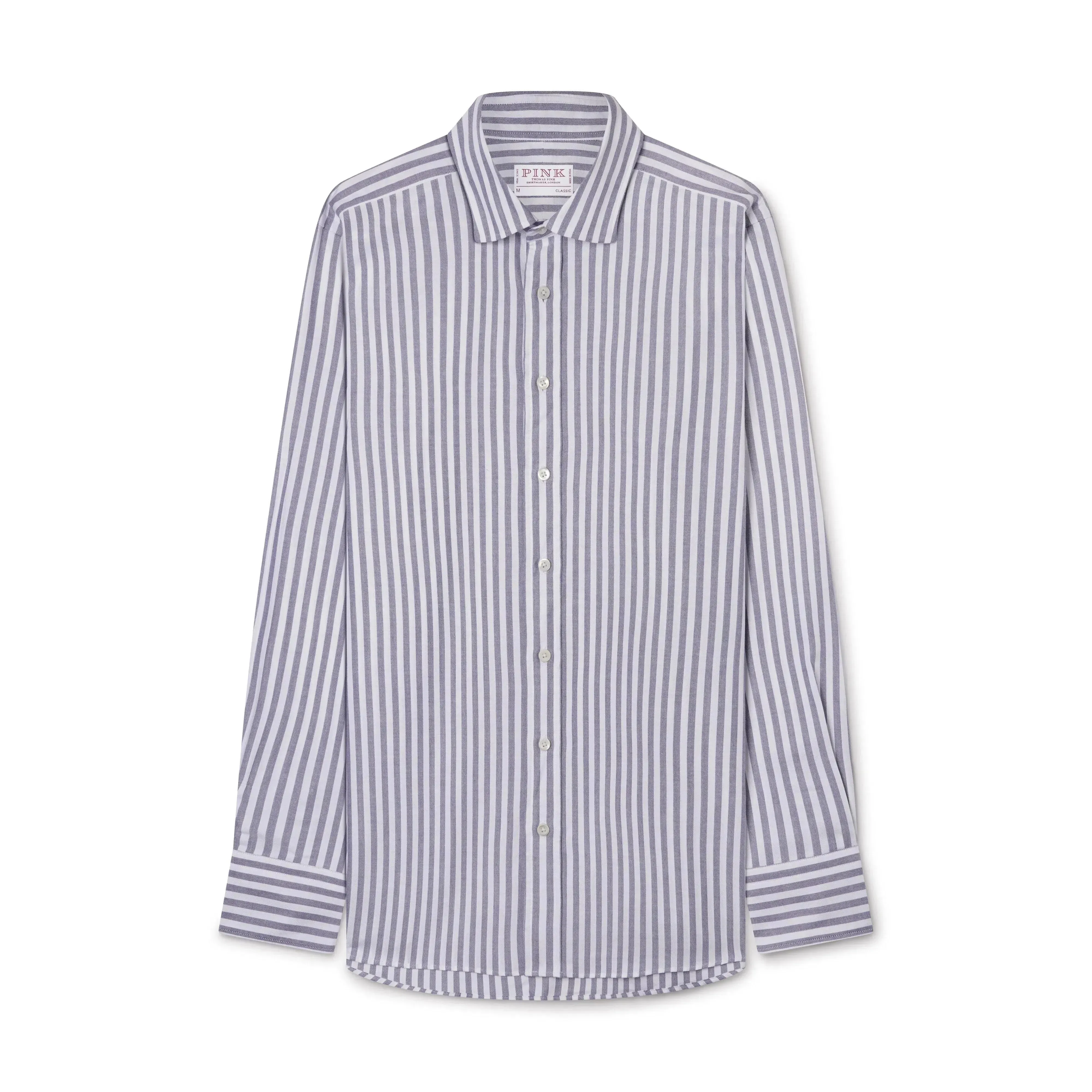 Thomas Pink Classic Fit Smart Casual Woven Stripe Shirt