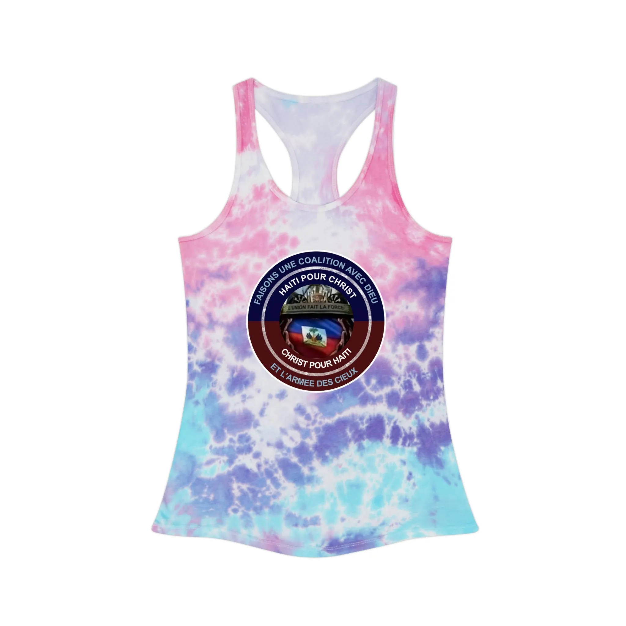 Tie Dye Racerback Tank Top