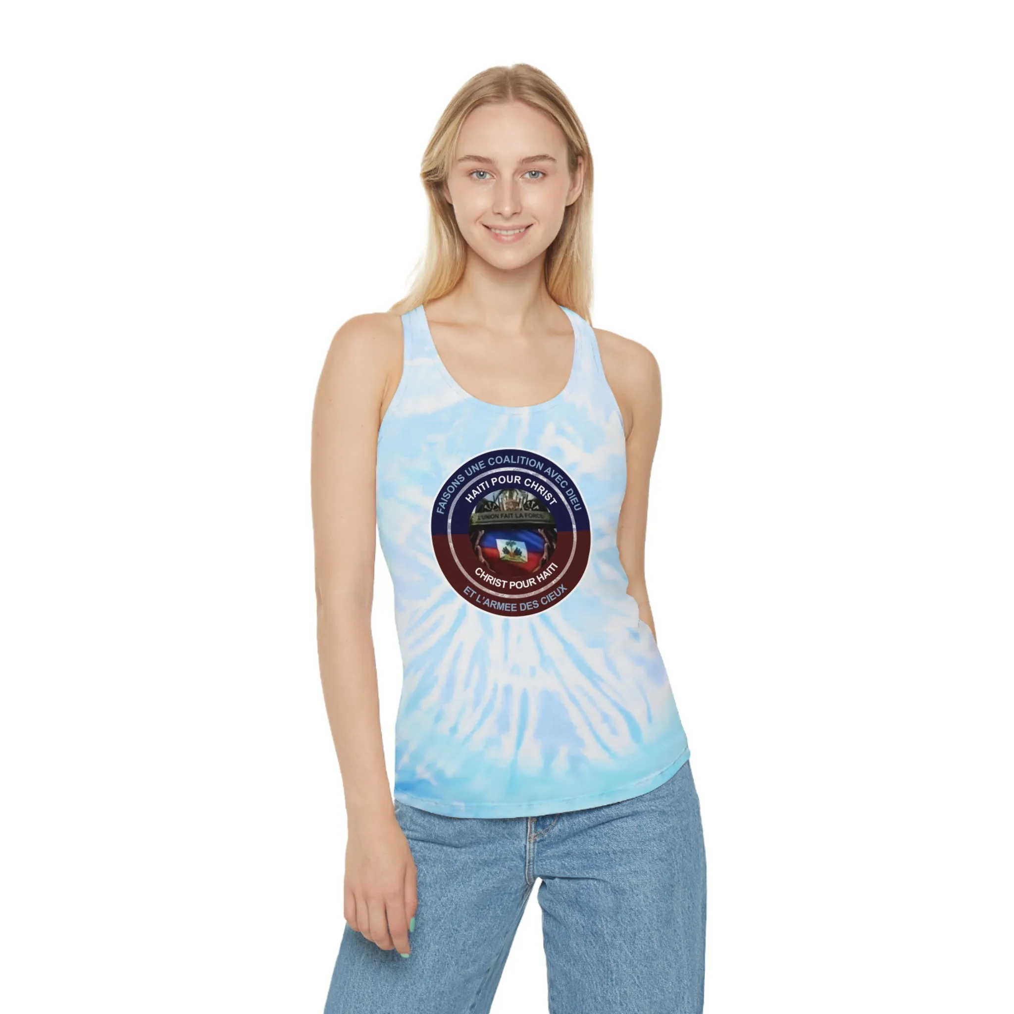 Tie Dye Racerback Tank Top