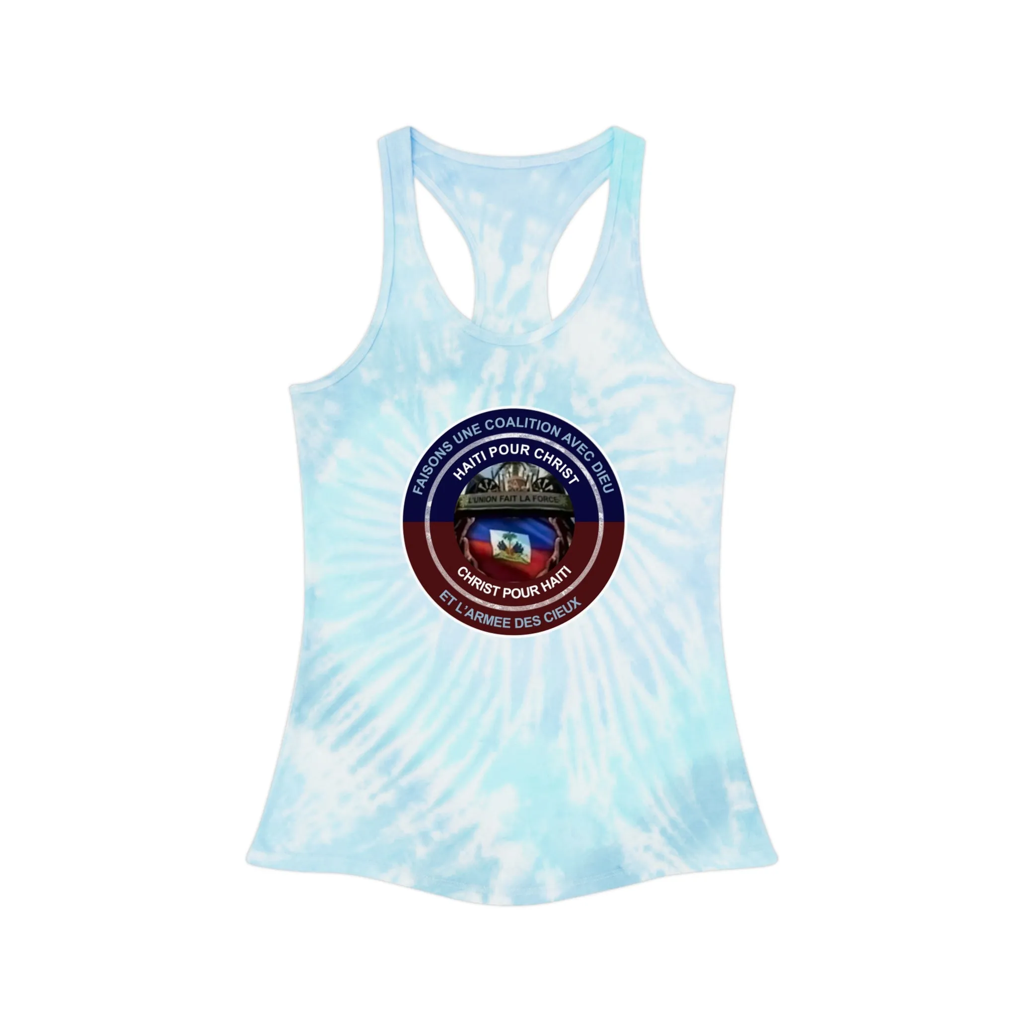 Tie Dye Racerback Tank Top