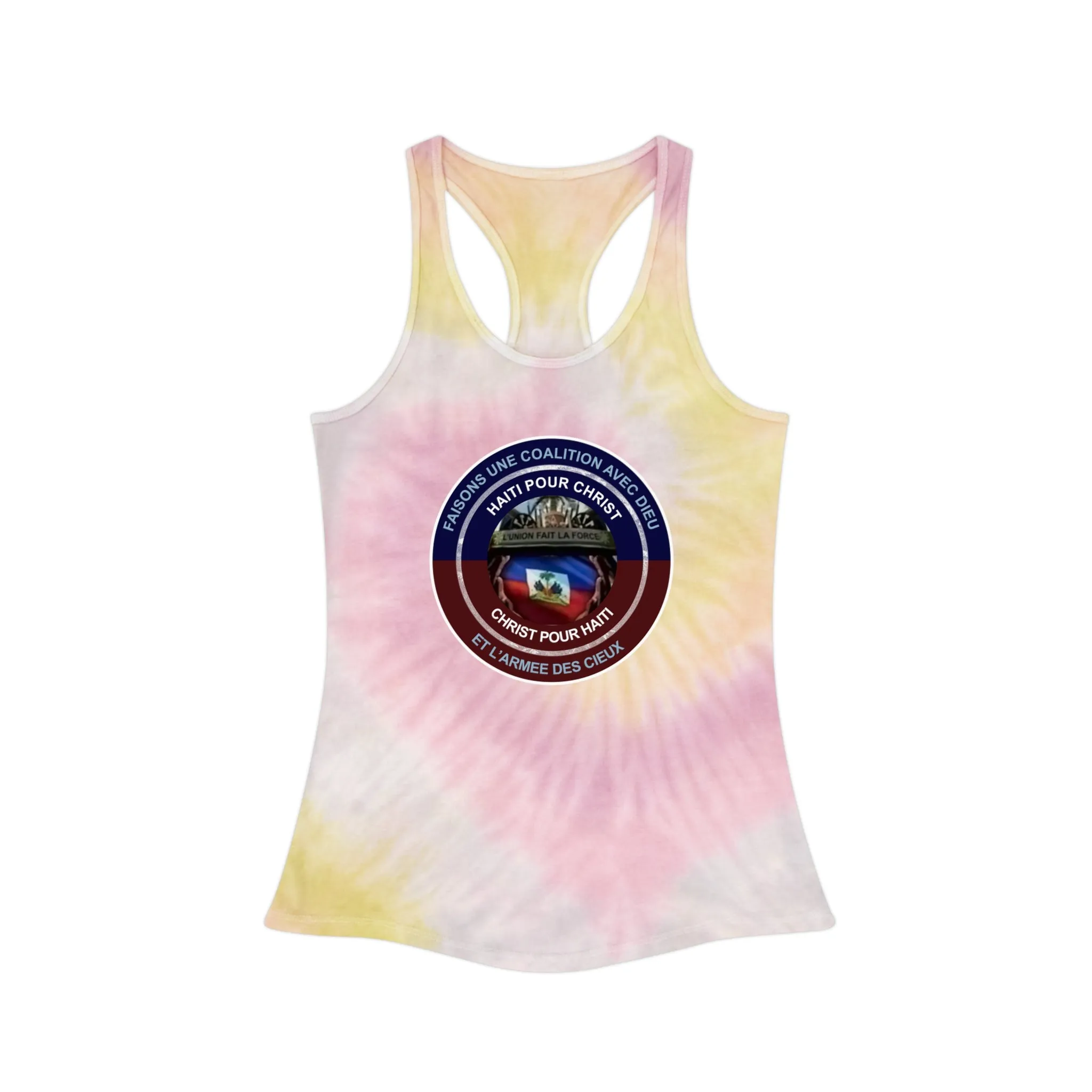 Tie Dye Racerback Tank Top