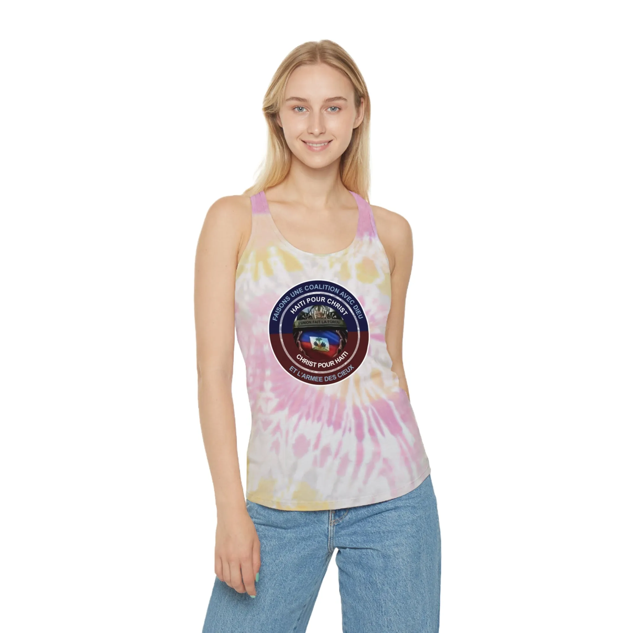 Tie Dye Racerback Tank Top