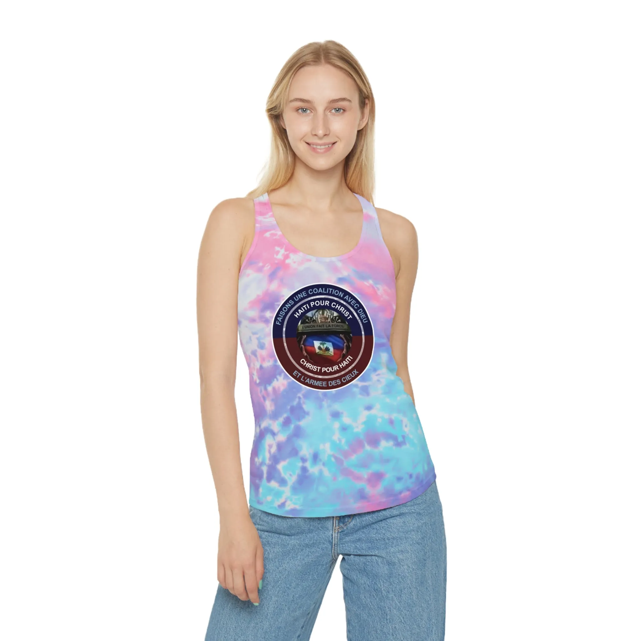 Tie Dye Racerback Tank Top