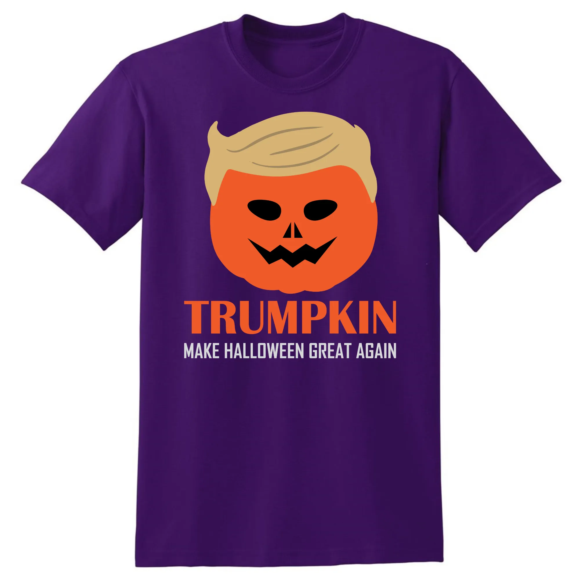 Trumpkin Halloween T-Shirt - Unisex Youth & Adult Sizes