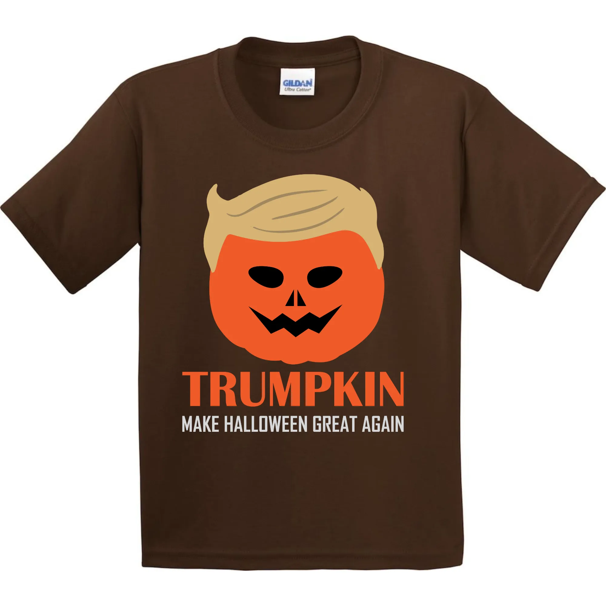 Trumpkin Halloween T-Shirt - Unisex Youth & Adult Sizes