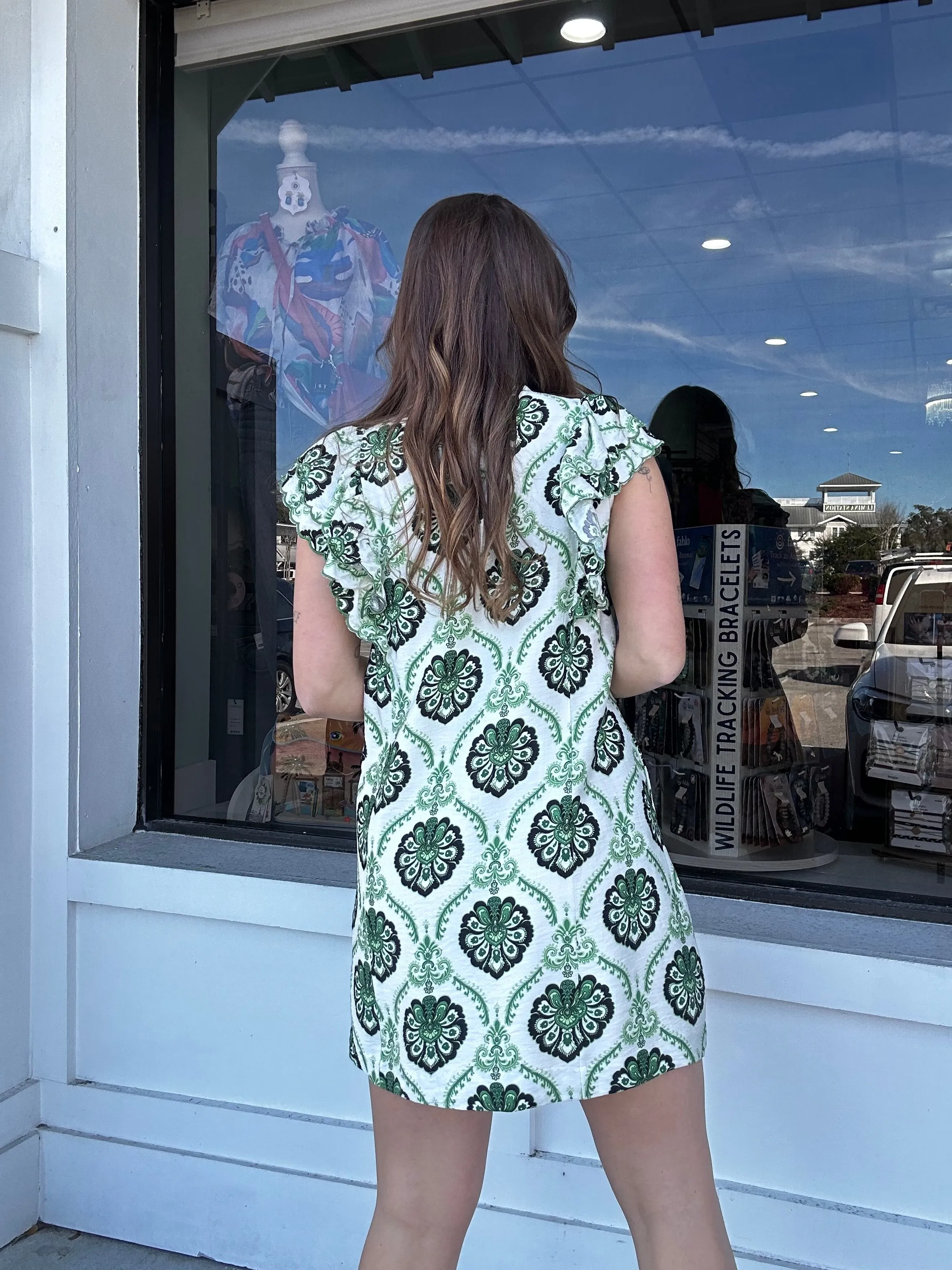 Umgee Suzie Scallop Dress