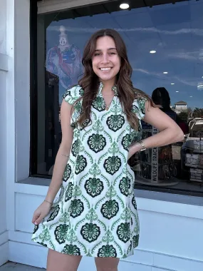 Umgee Suzie Scallop Dress