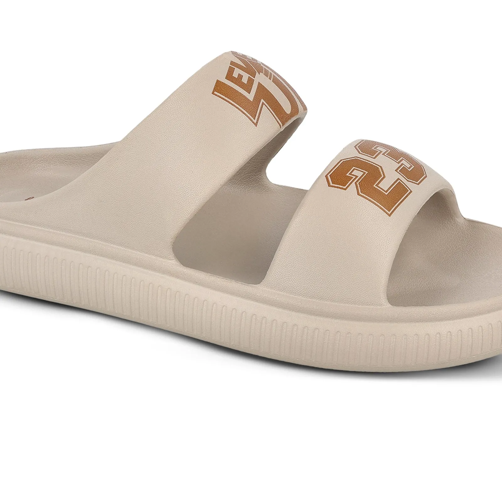 Walkaroo Men Casual Flip-Flop  - WC8711 Greige