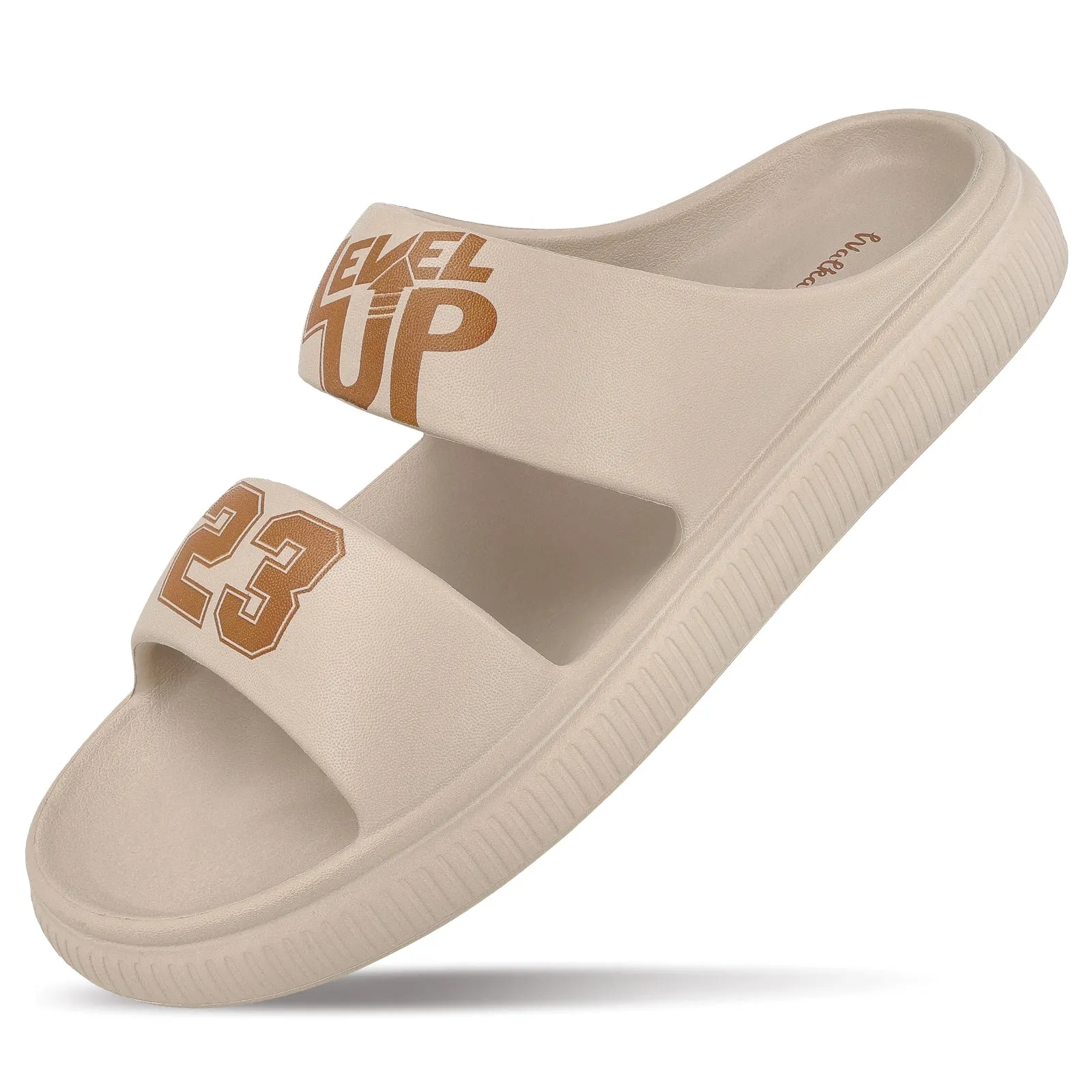 Walkaroo Men Casual Flip-Flop  - WC8711 Greige