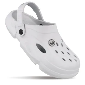 Walkaroo Mens Clogs  - WC8721 Light Grey