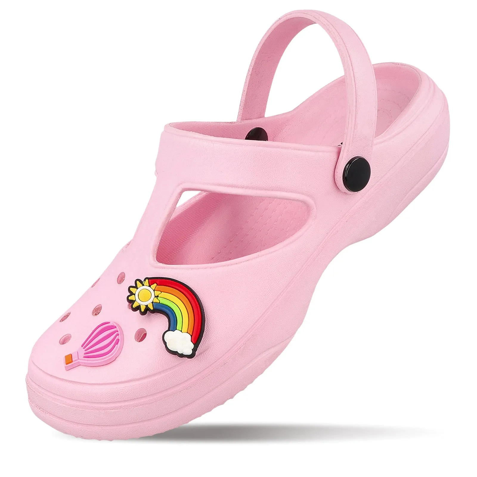 Walkaroo Womens Clogs  - WC8912 Baby Pink