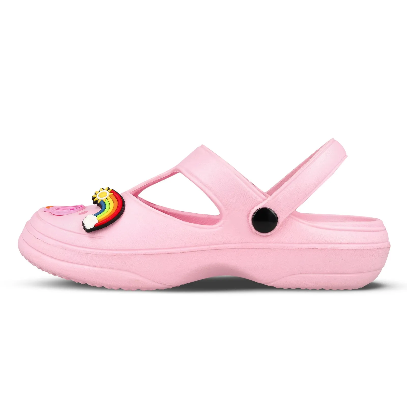Walkaroo Womens Clogs  - WC8912 Baby Pink