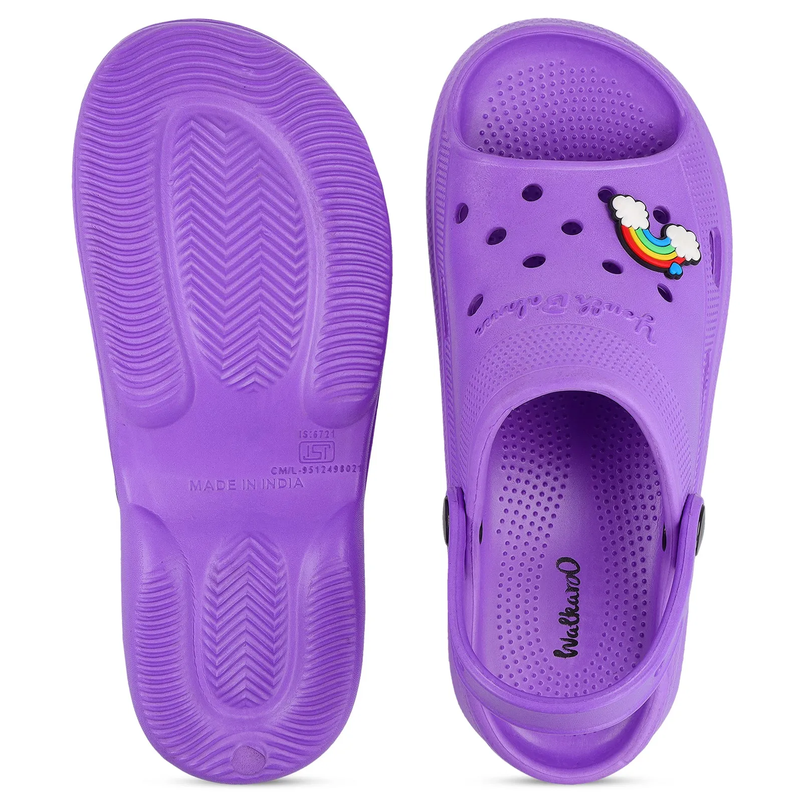 Walkaroo Women's Clogs  - WC8937 Lavender