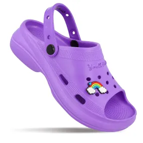 Walkaroo Women's Clogs  - WC8937 Lavender