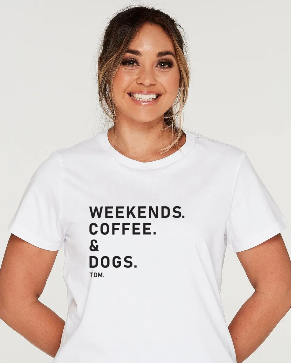 Weekends. Coffee. & Dogs. Classic T-Shirt