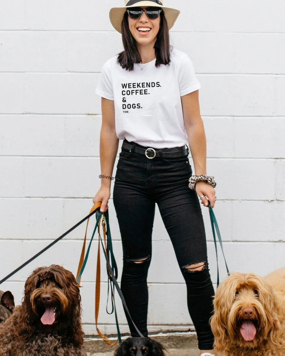 Weekends. Coffee. & Dogs. Classic T-Shirt