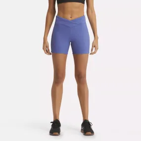 Women's Studio Ribbed High-Rise Bike Shorts