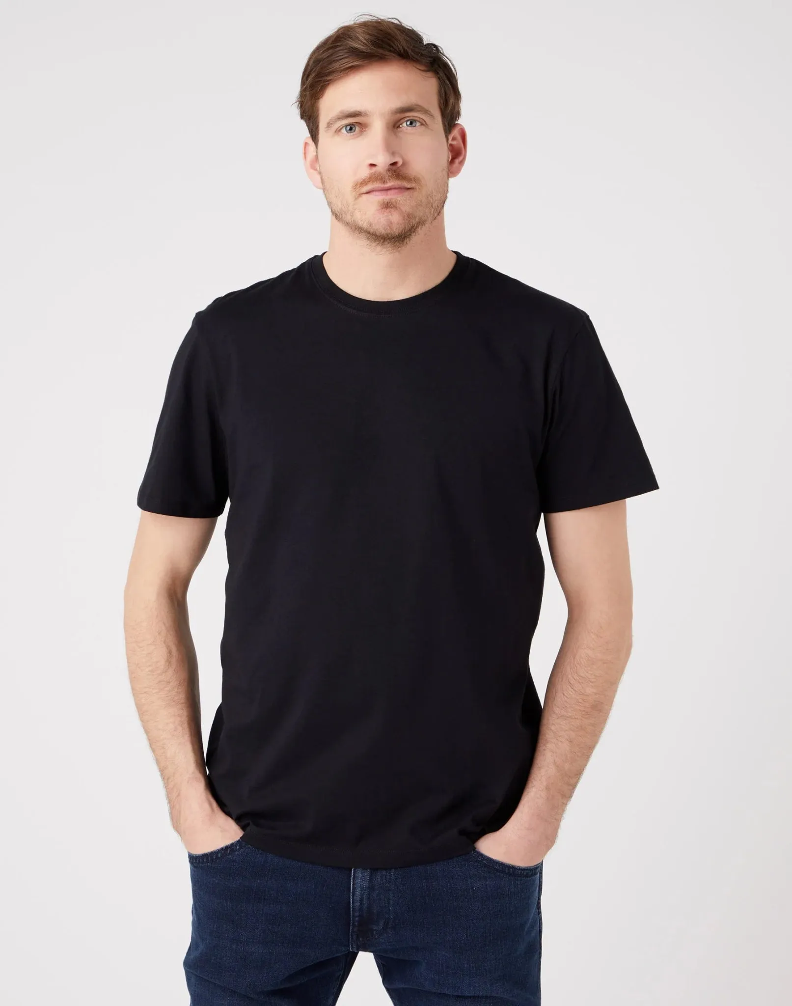 Wrangler Men's 2 Pack T-Shirt In Black
