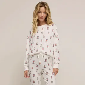 Z Supply Elle Puppy Love Long Sleeve Top